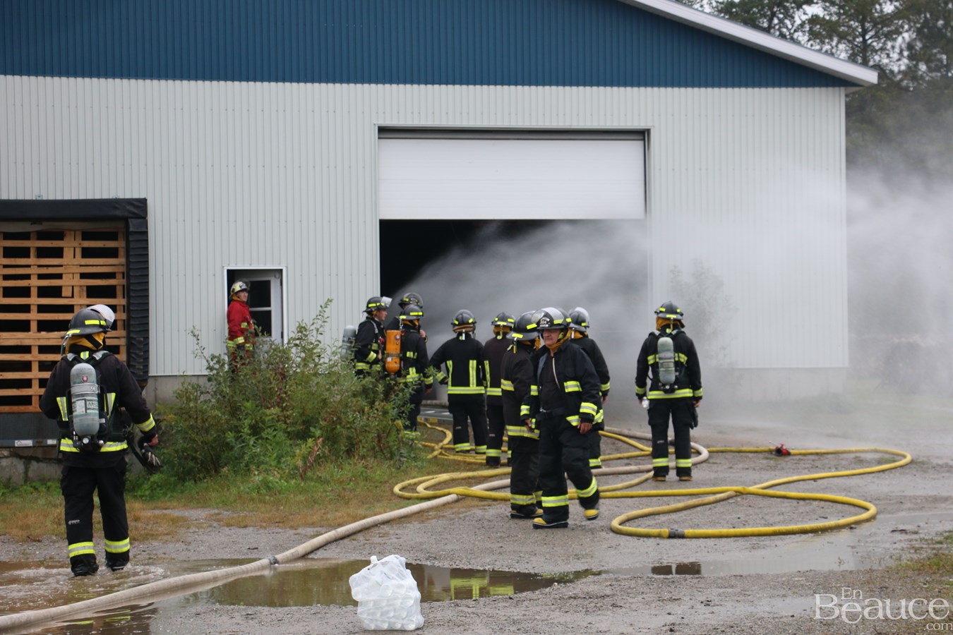 Une nuit active en feux dans la région