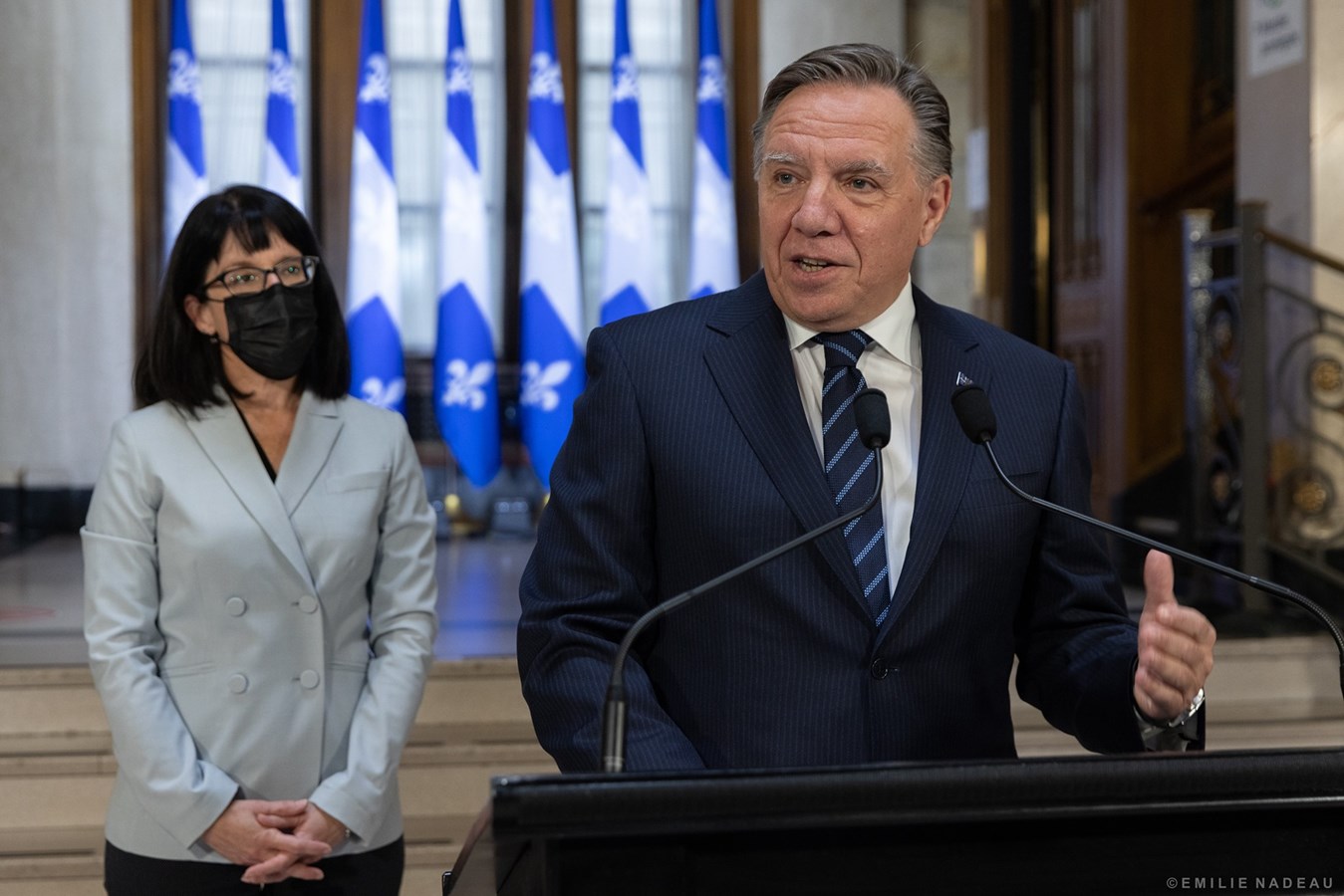 Transferts fédéraux en santé: c'est en haut de la pile, dit François Legault