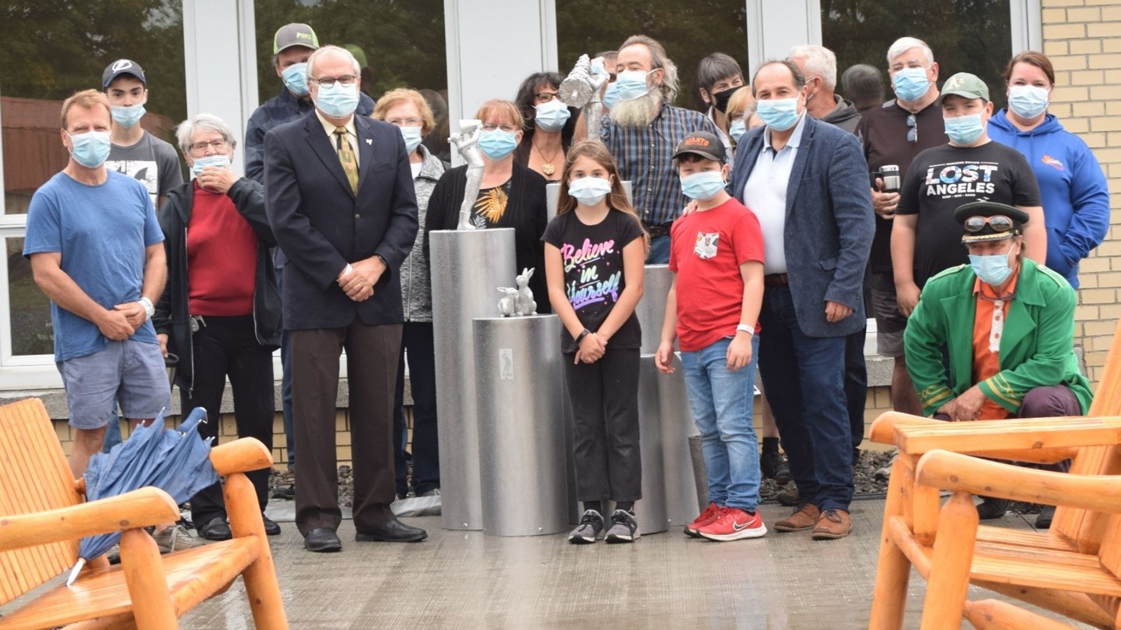 Une oeuvre d'art publique pour les 105 ans de Saint-Hilaire-de-Dorset