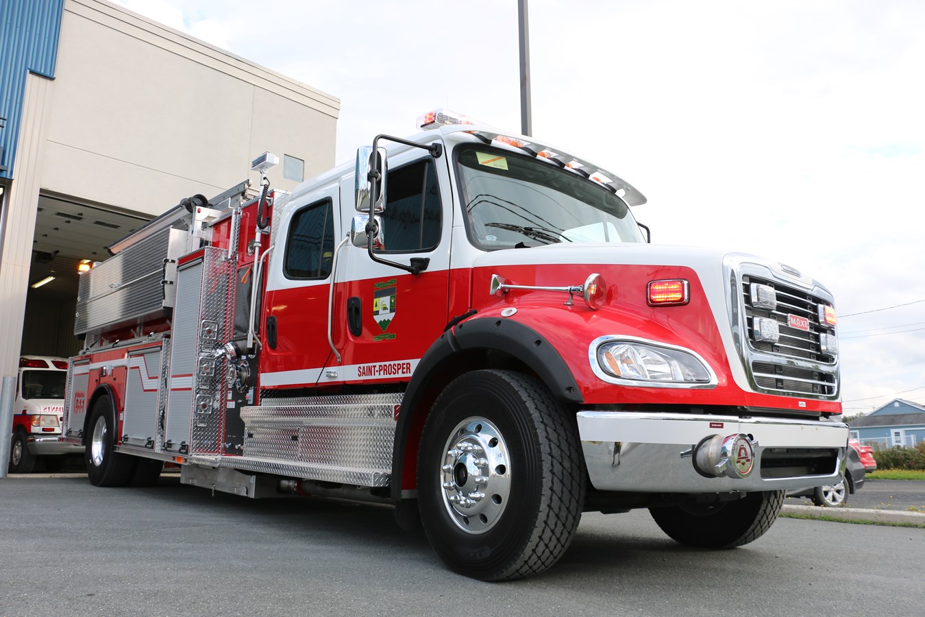 Un nouveau camion incendie pour la municipalité de Saint-Prosper