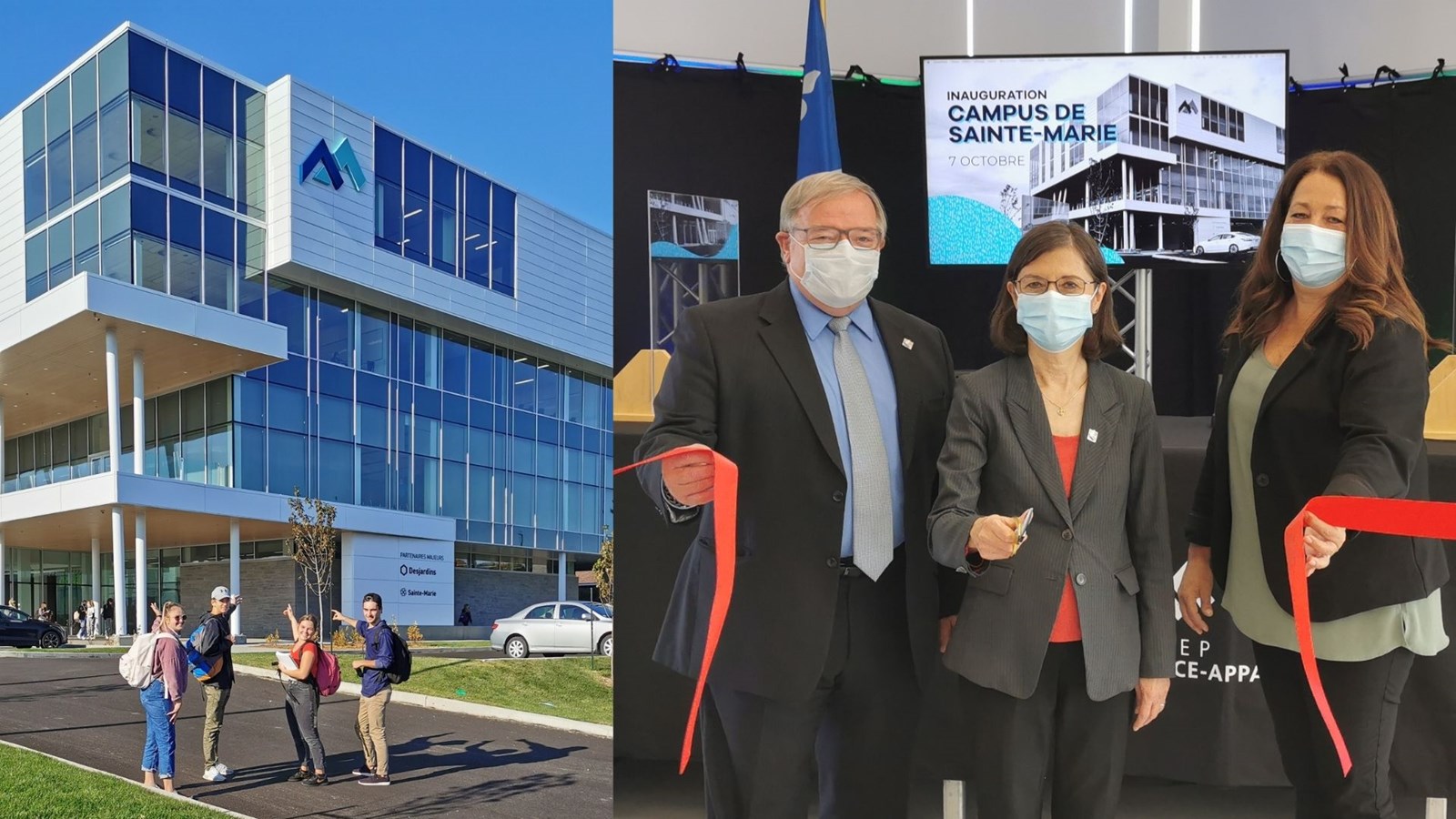 Le nouveau campus de Sainte-Marie officiellement inauguré 