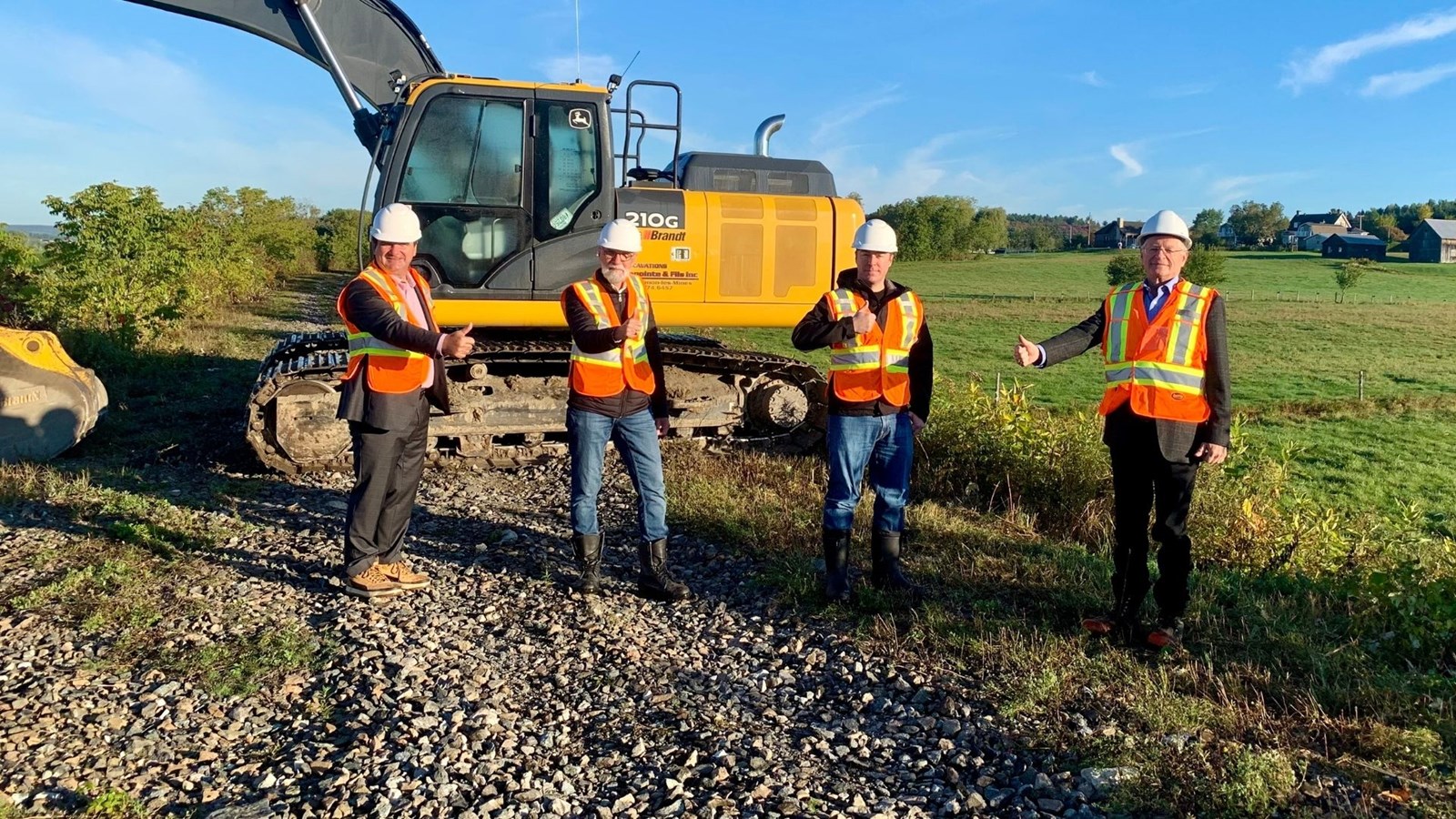 Travaux sur 4 km de piste cyclable à Saint-Joseph