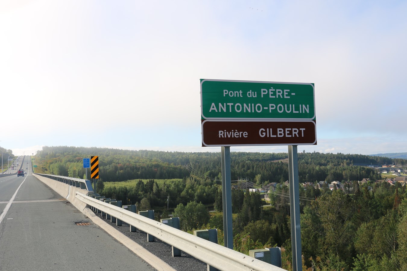 Des solutions à venir pour sécuriser le pont de l'A-73 à Notre-Dame-des-Pins