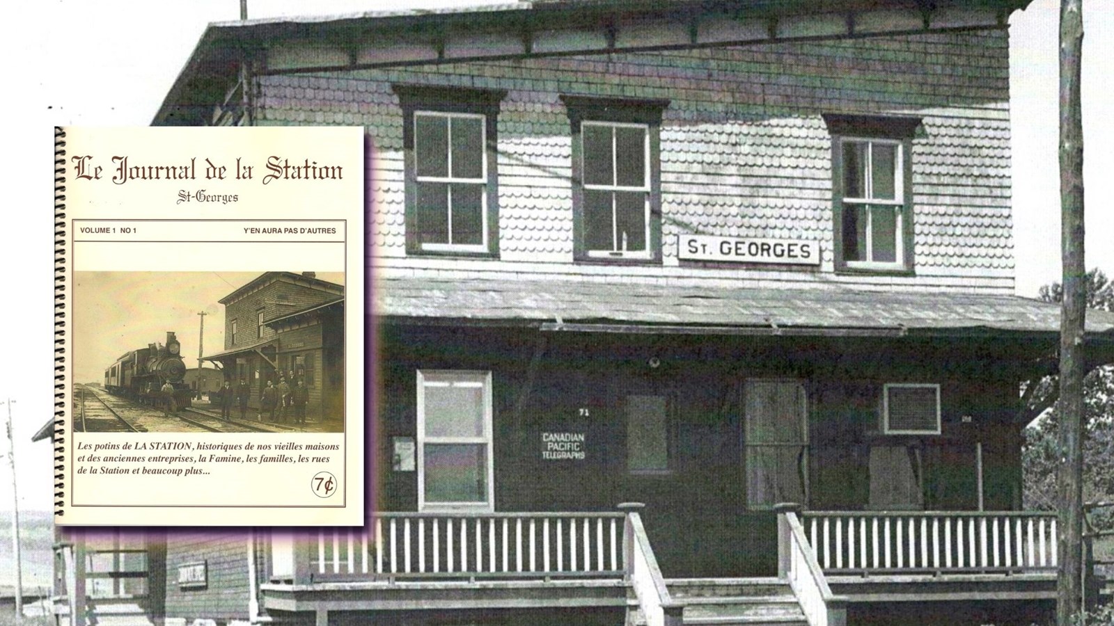 Journal historique de la station: 300 copies écoulées