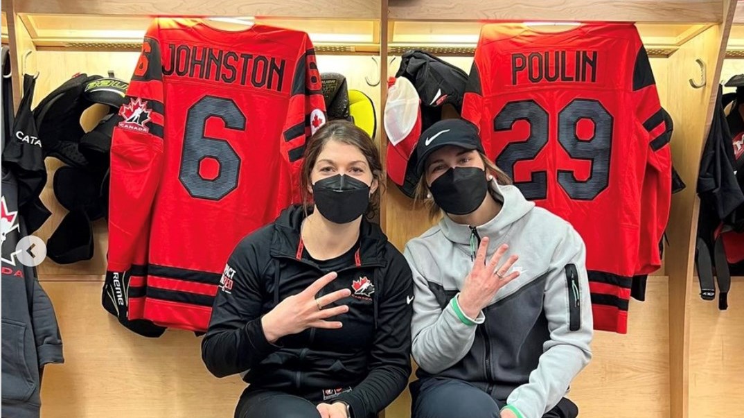 Marie-Philip Poulin en route vers ses 4e Jeux olympiques