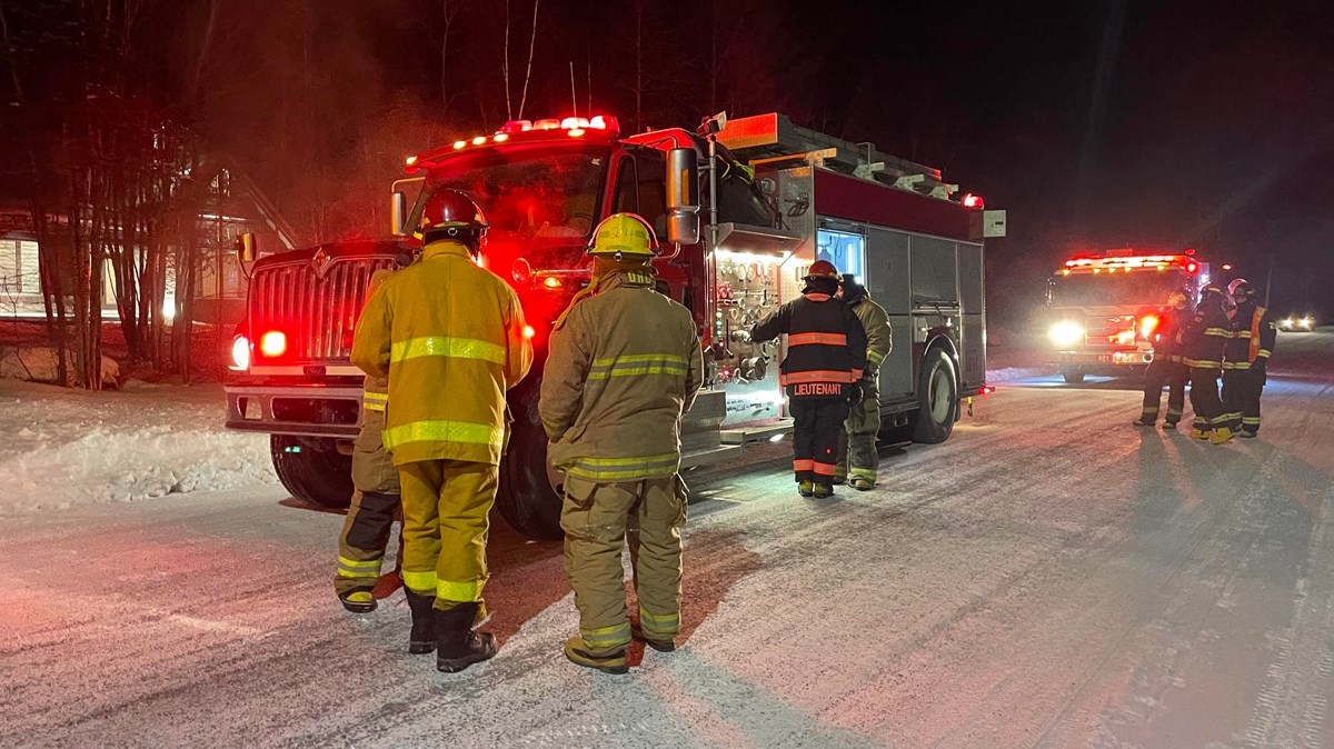 Une intervention à Saint-Benjamin qui s'est terminée très rapidement