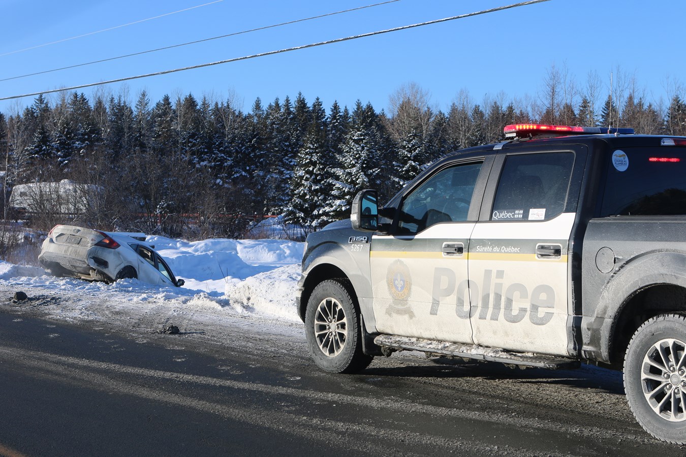 Un accident en entraine un autre