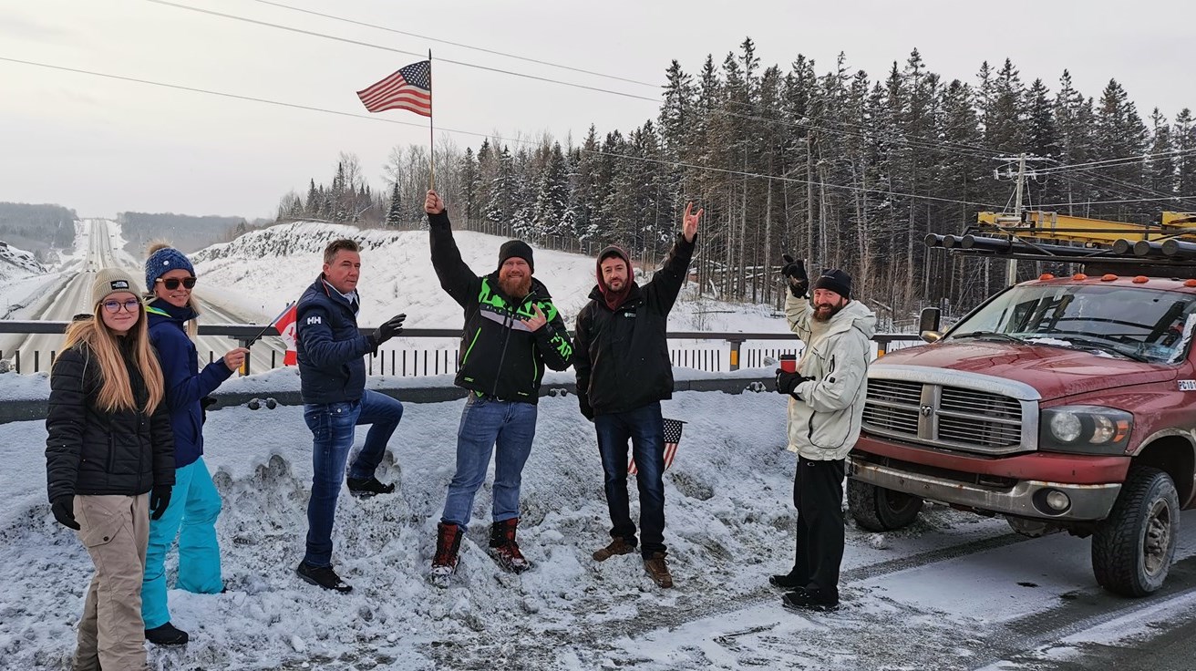 Le convoi pour la liberté 2022 est parti de Saint-Théophile