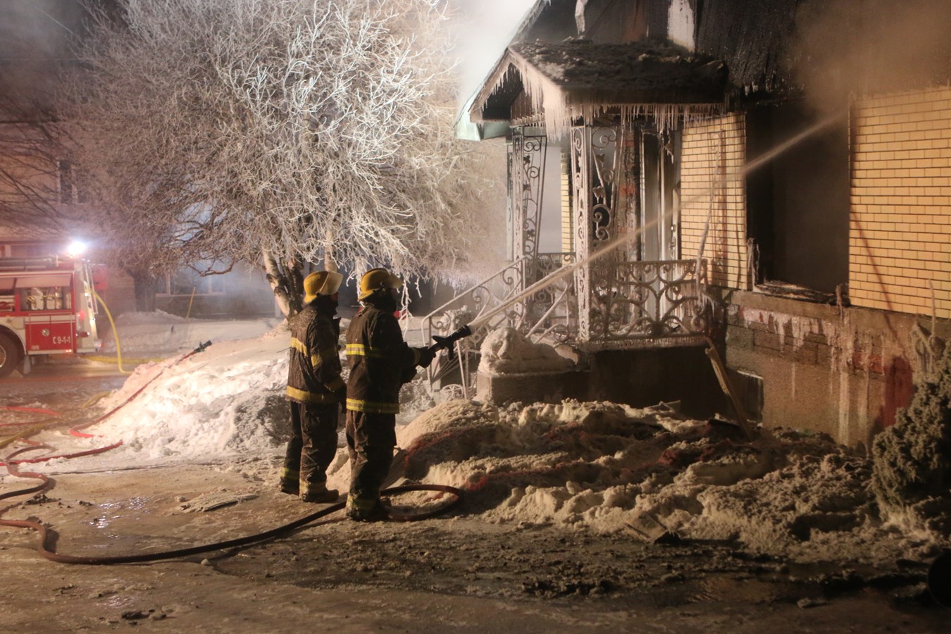 Incendie à Sainte-Clotilde-de-Beauce: appel à l'aide