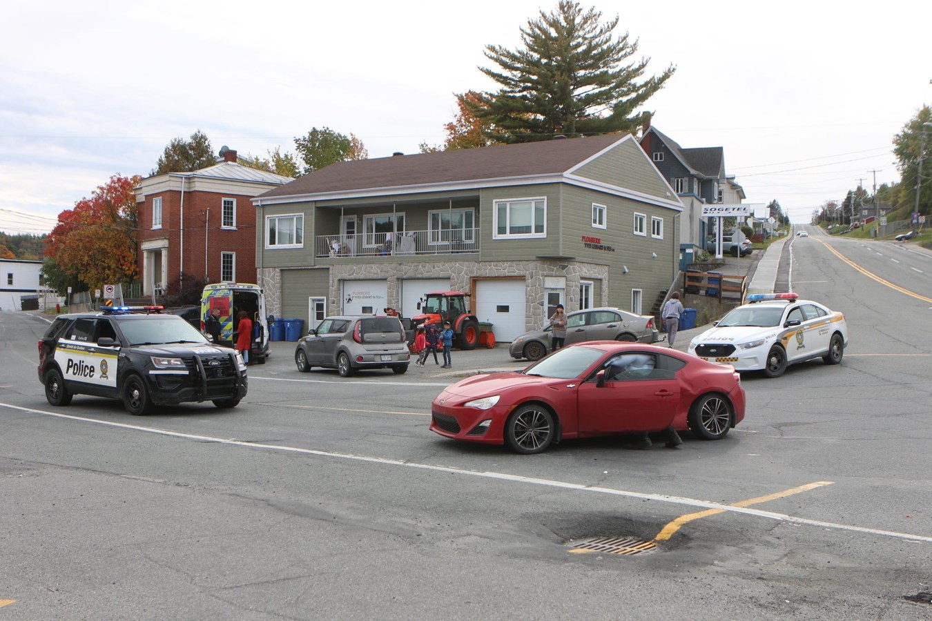 Accident à Beauceville
