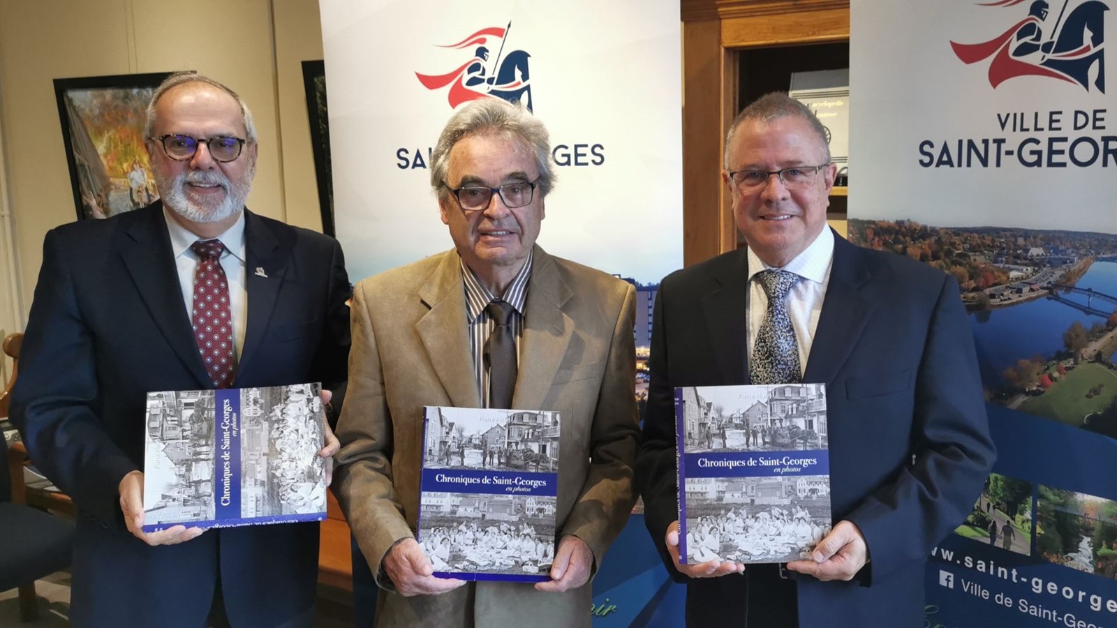 Les Chroniques de Saint-Georges en photos disponibles en livre