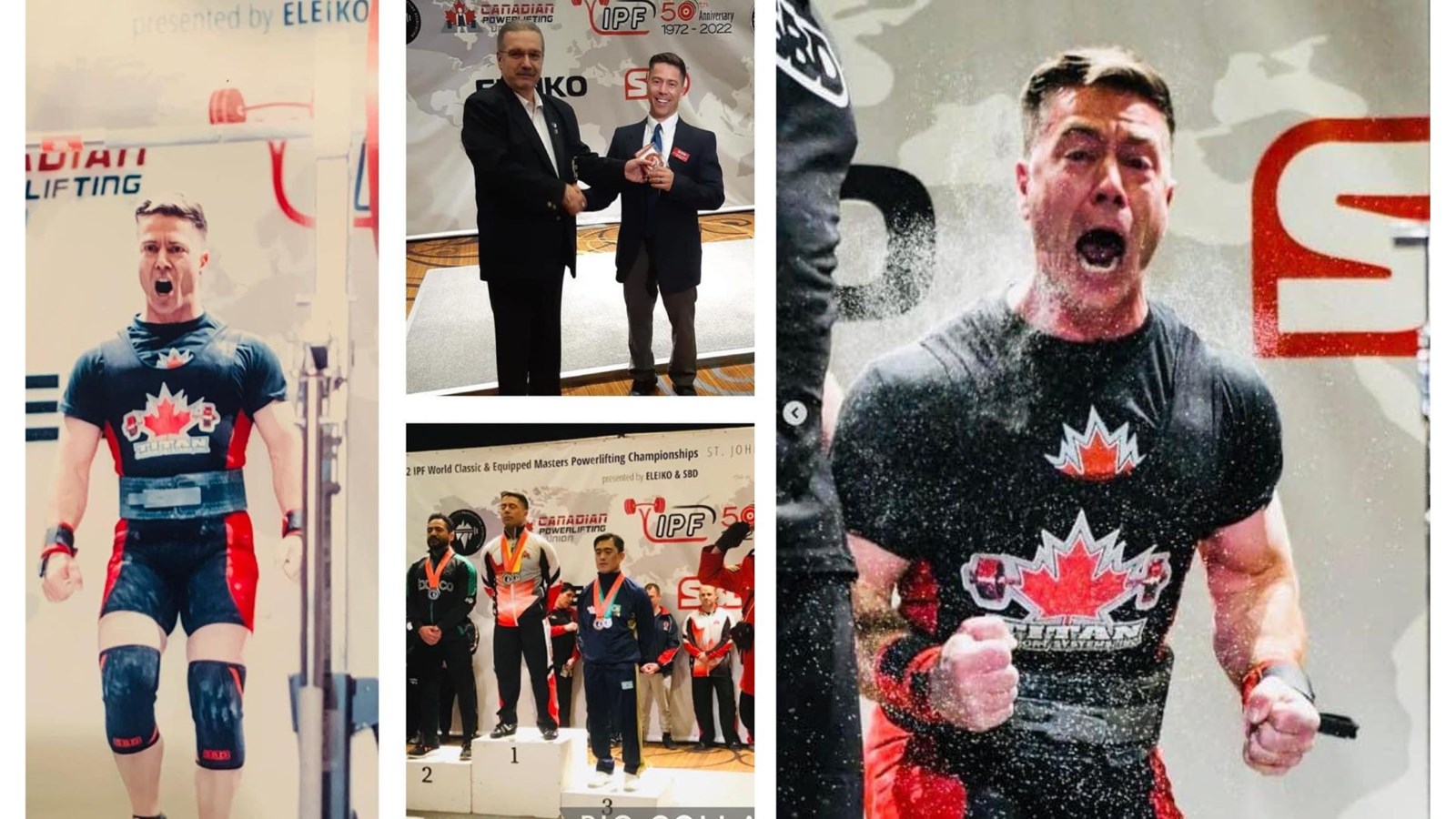 Jean-Sébastien Rhéaume sacré champion du monde en «powerlifting»