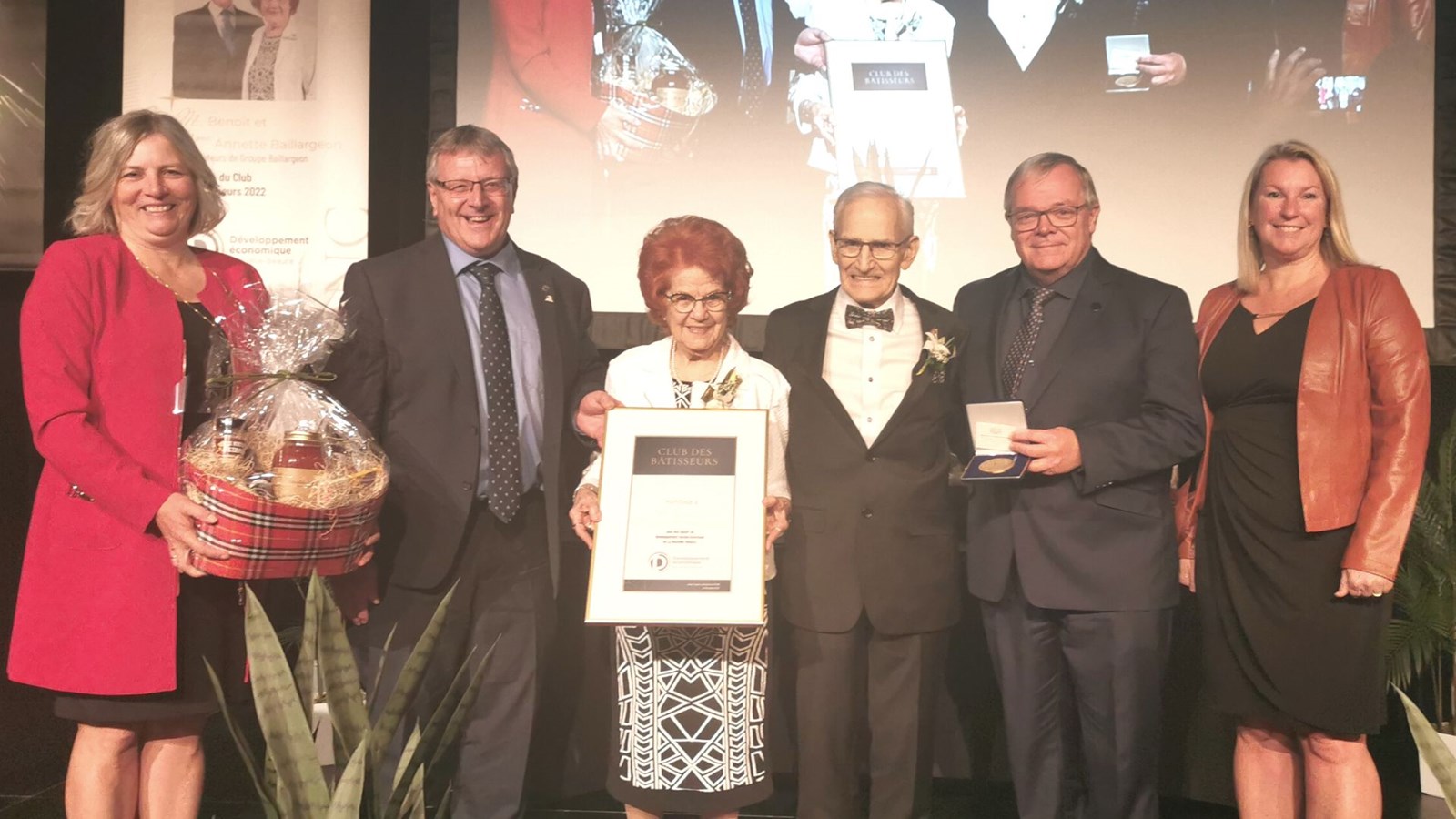 Belle soirée de reconnaissance pour trois bâtisseurs d'entreprise