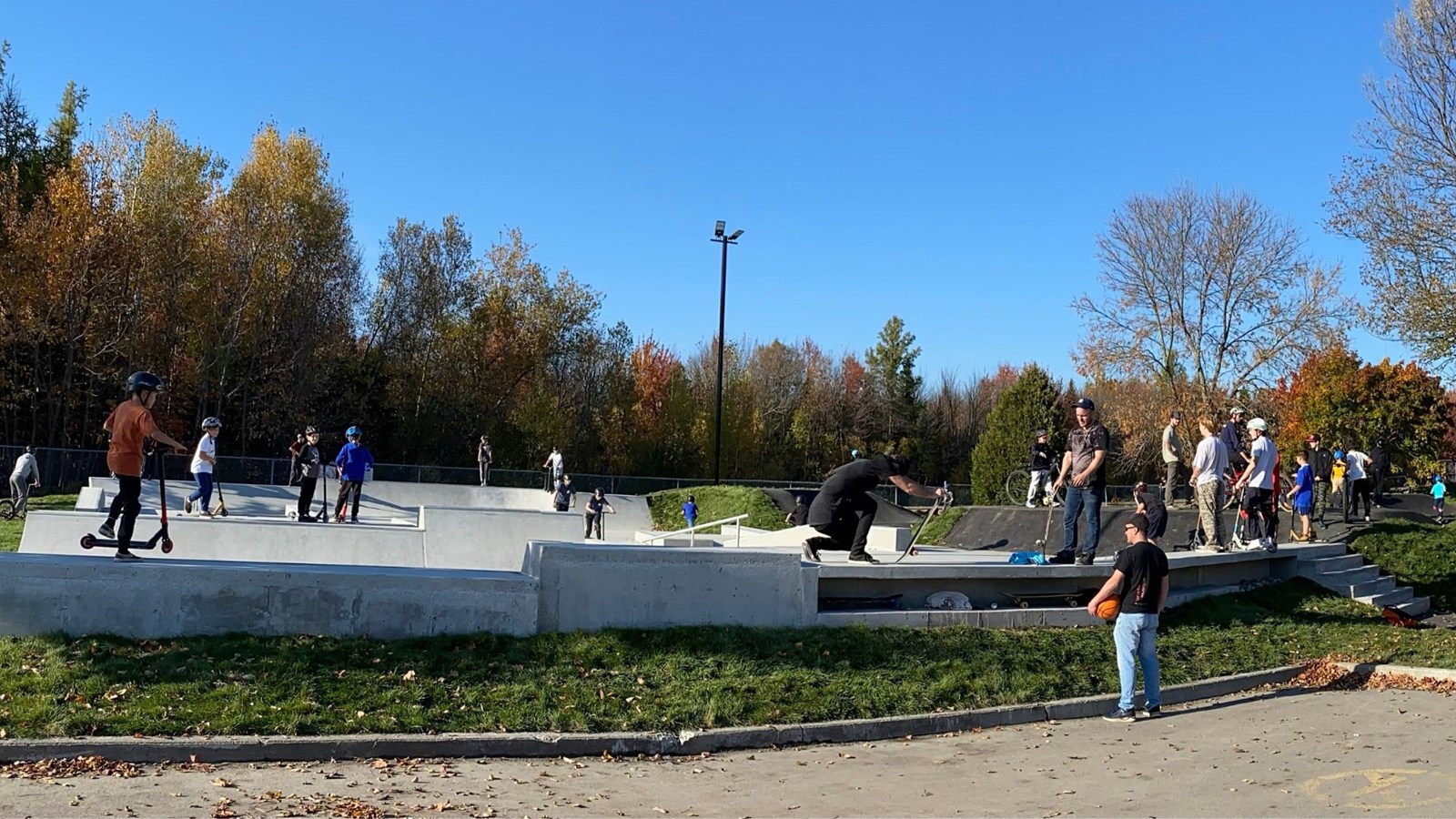 Saint-Lambert-de-Lauzon ouvre son parc de planche à roulettes