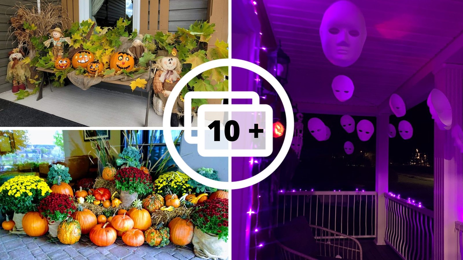 Galerie 1: vos décorations d'Halloween