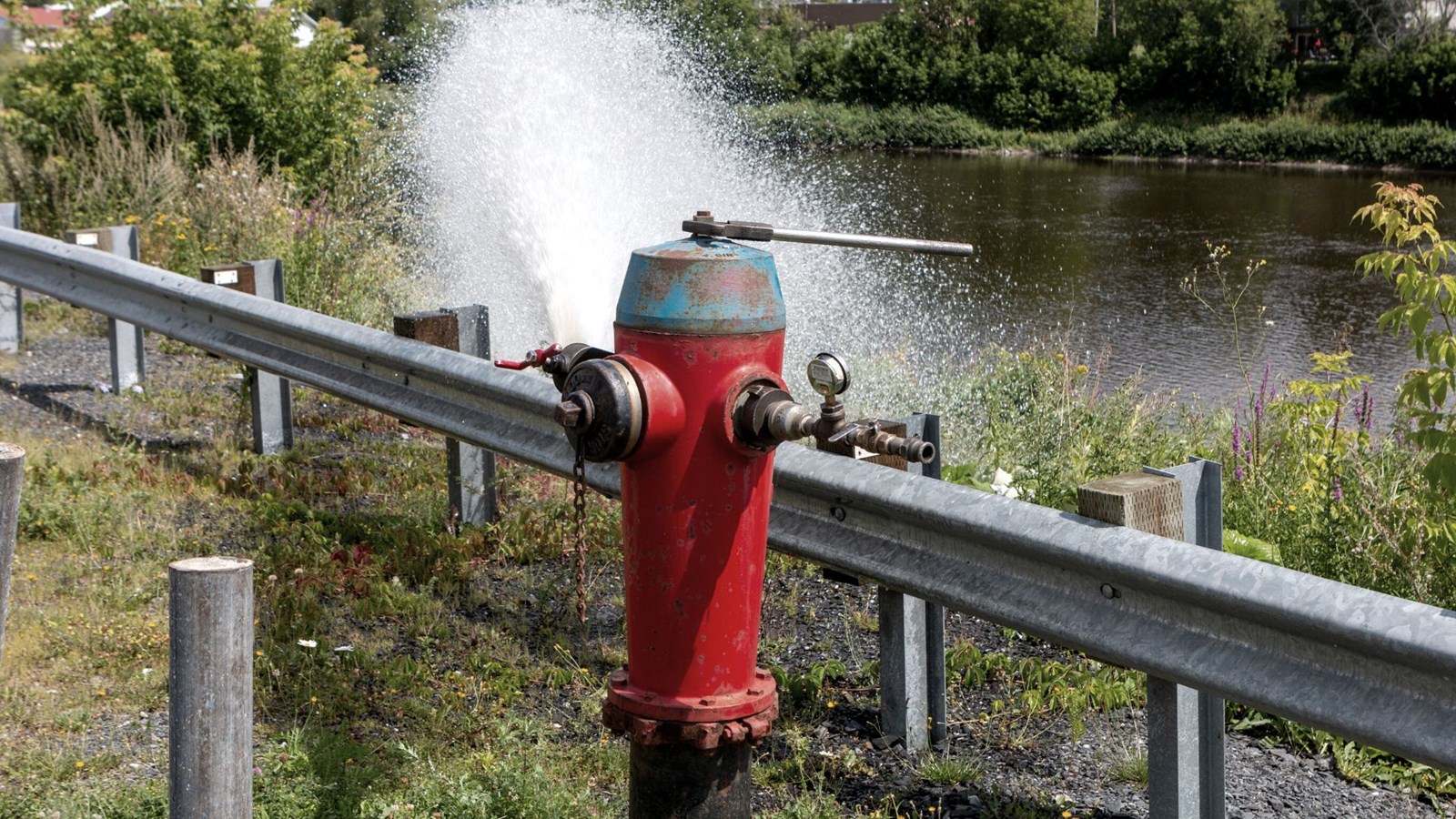 Beauceville: nettoyage des bornes incendie