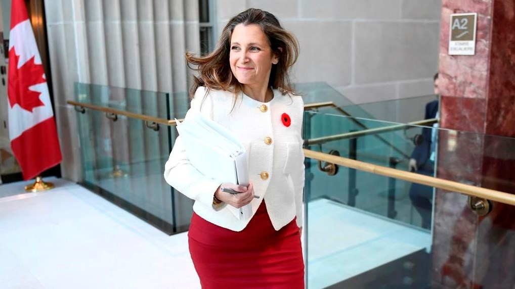 Fédéral : cinq faits saillants de l'énoncé économique d'automne 