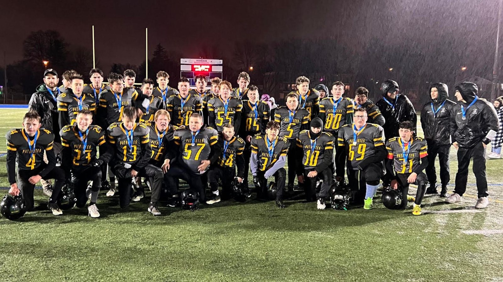 Les Patriotes s'inclinent en finale en 6e ronde de prolongation