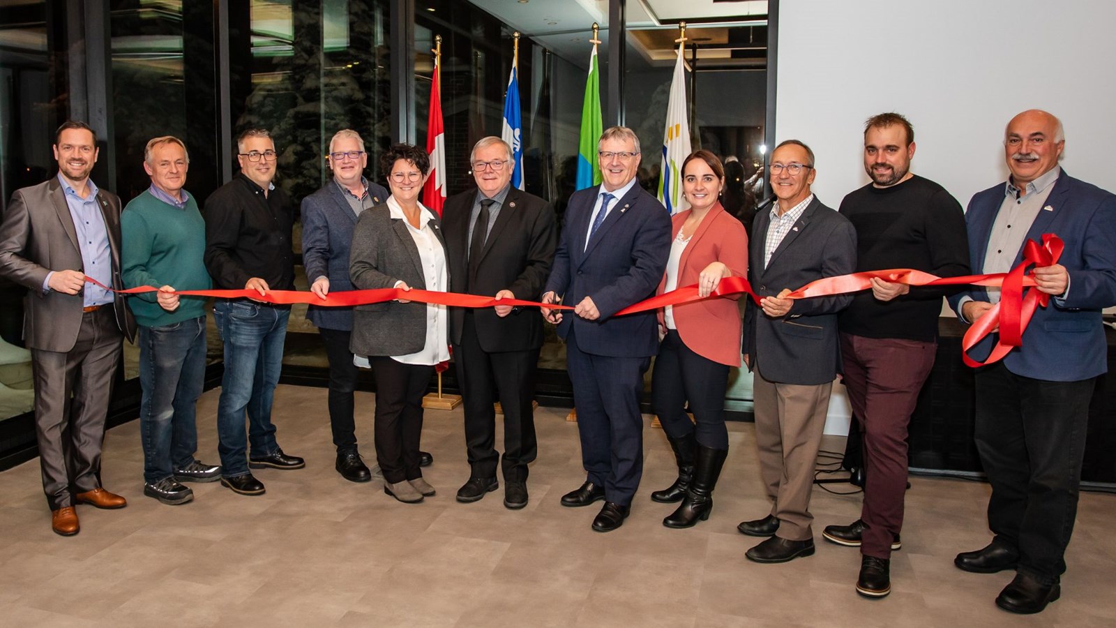 La MRC de La Nouvelle-Beauce inaugure son nouveau centre administratif