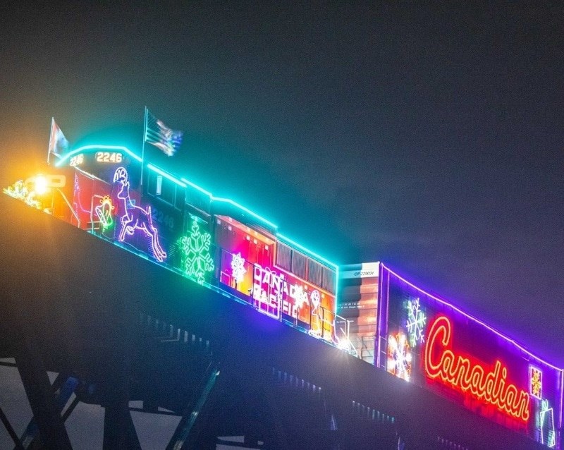 Le Train des Fêtes du Canadien Pacifique s’arrêtera à Lac-Mégantic