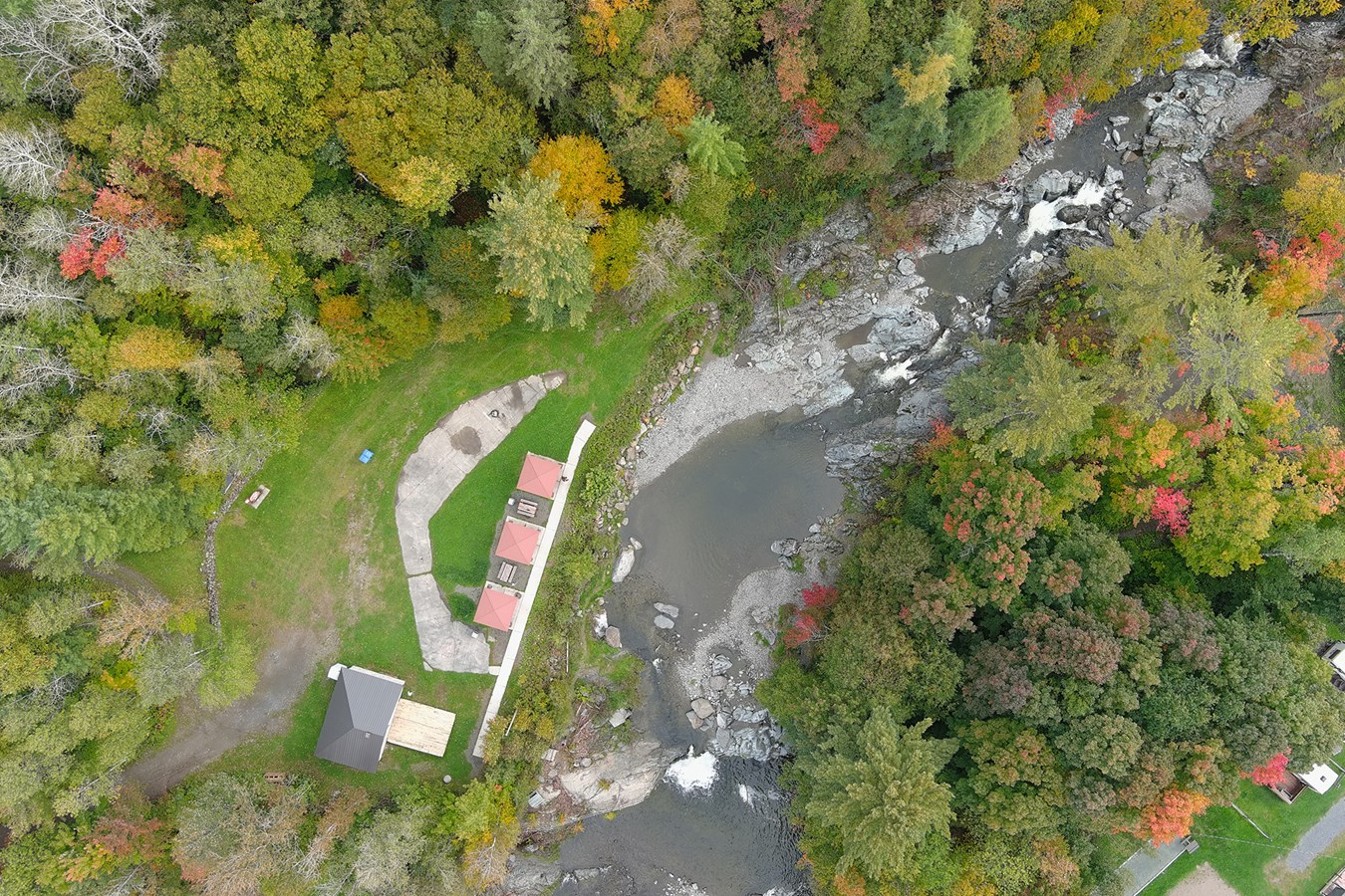 Le bassin de la rivière des Fermes a été passé au peigne fin