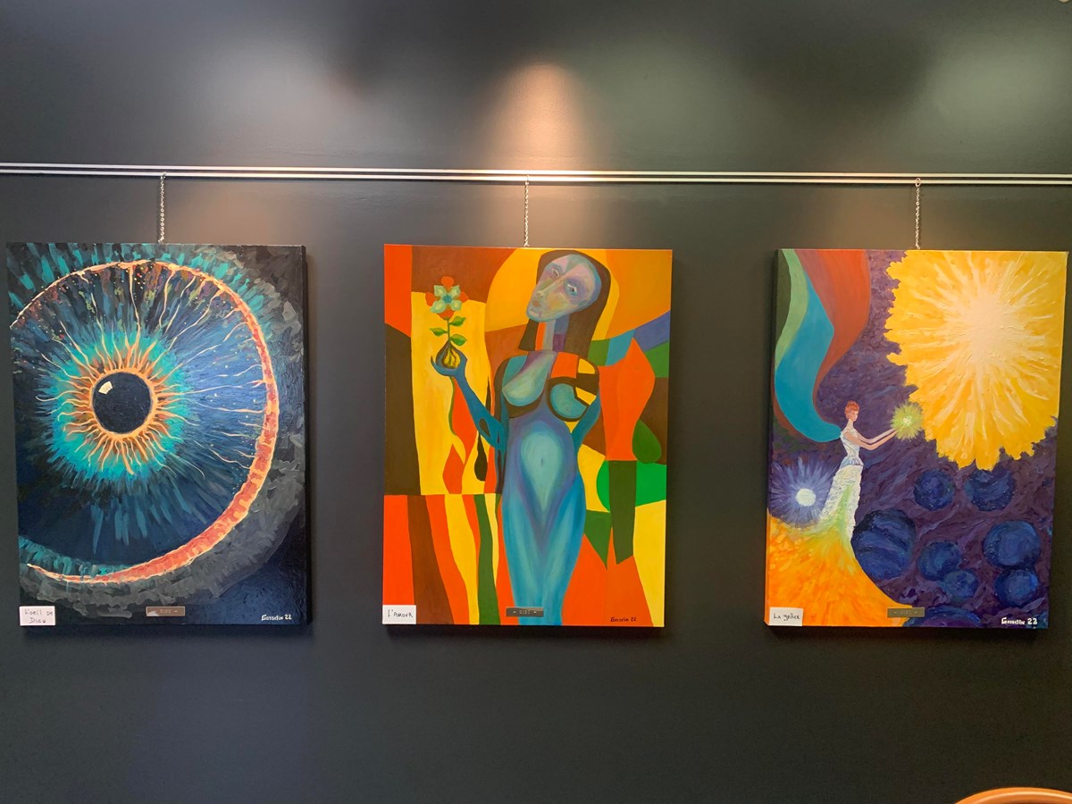 Exposition de 10 nouveaux tableaux du peintre Gérald Gosselin