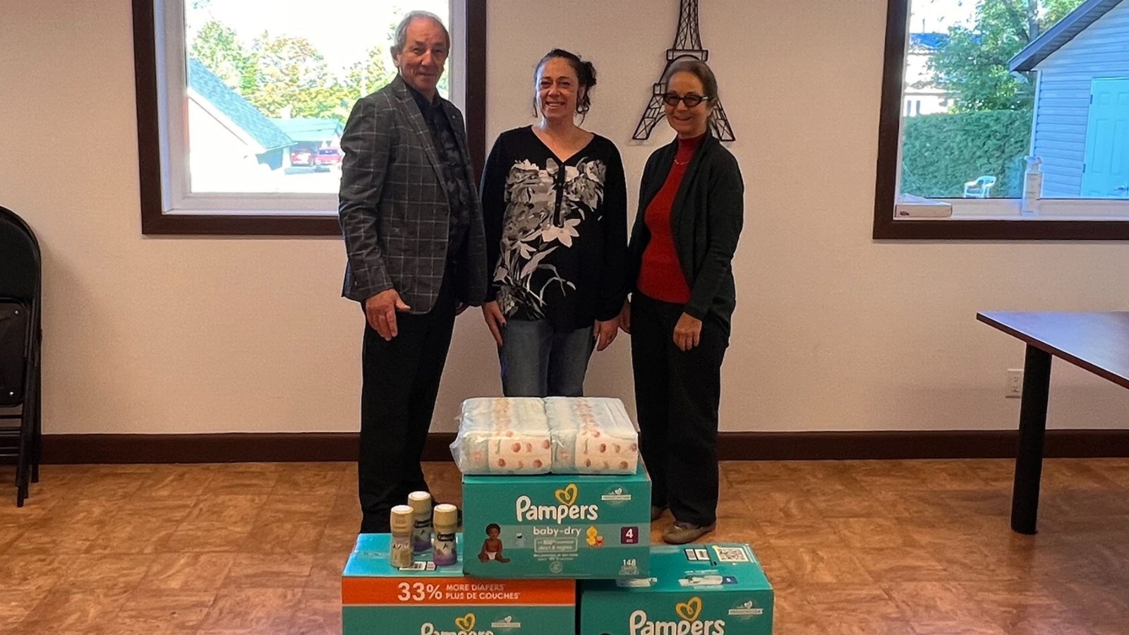 Club Kiwanis remet 3000 $ à la Maison de la Famille Beauce-Etchemins