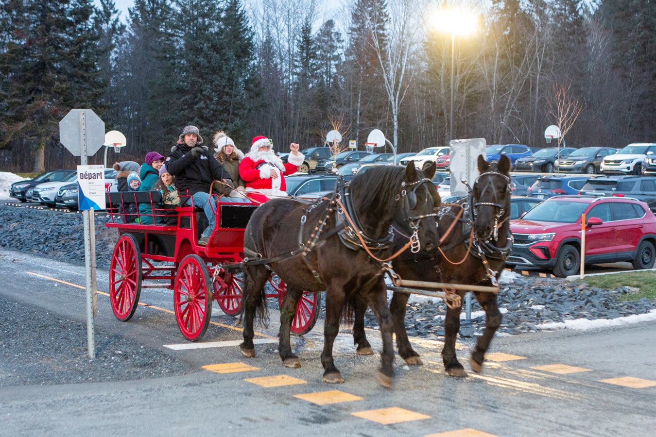 Féérie de Noël à Beauceville: plus de 750 participants