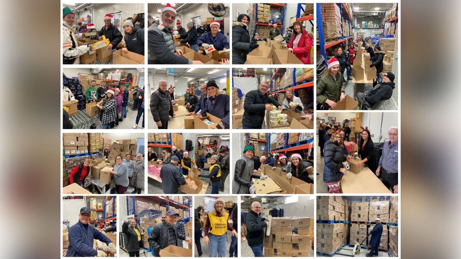 Moisson Beauce distribuera 2 500 boîtes de Noël