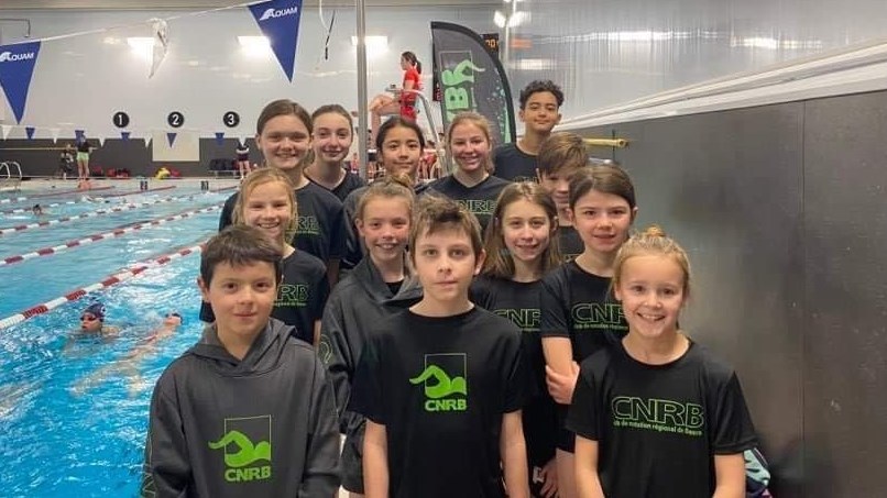 Quatre médailles d'or pour les nageurs du Club de natation régional de Beauce