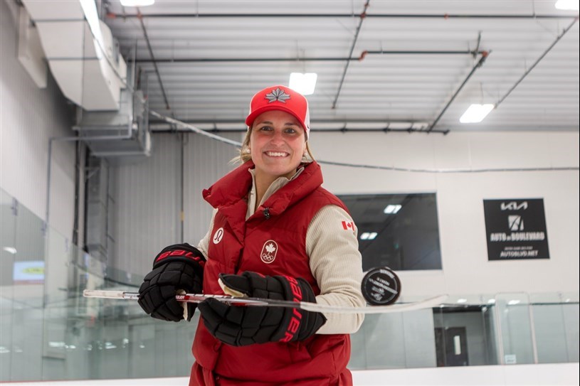 Marie-Philip Poulin choisie comme modèle par les jeunes