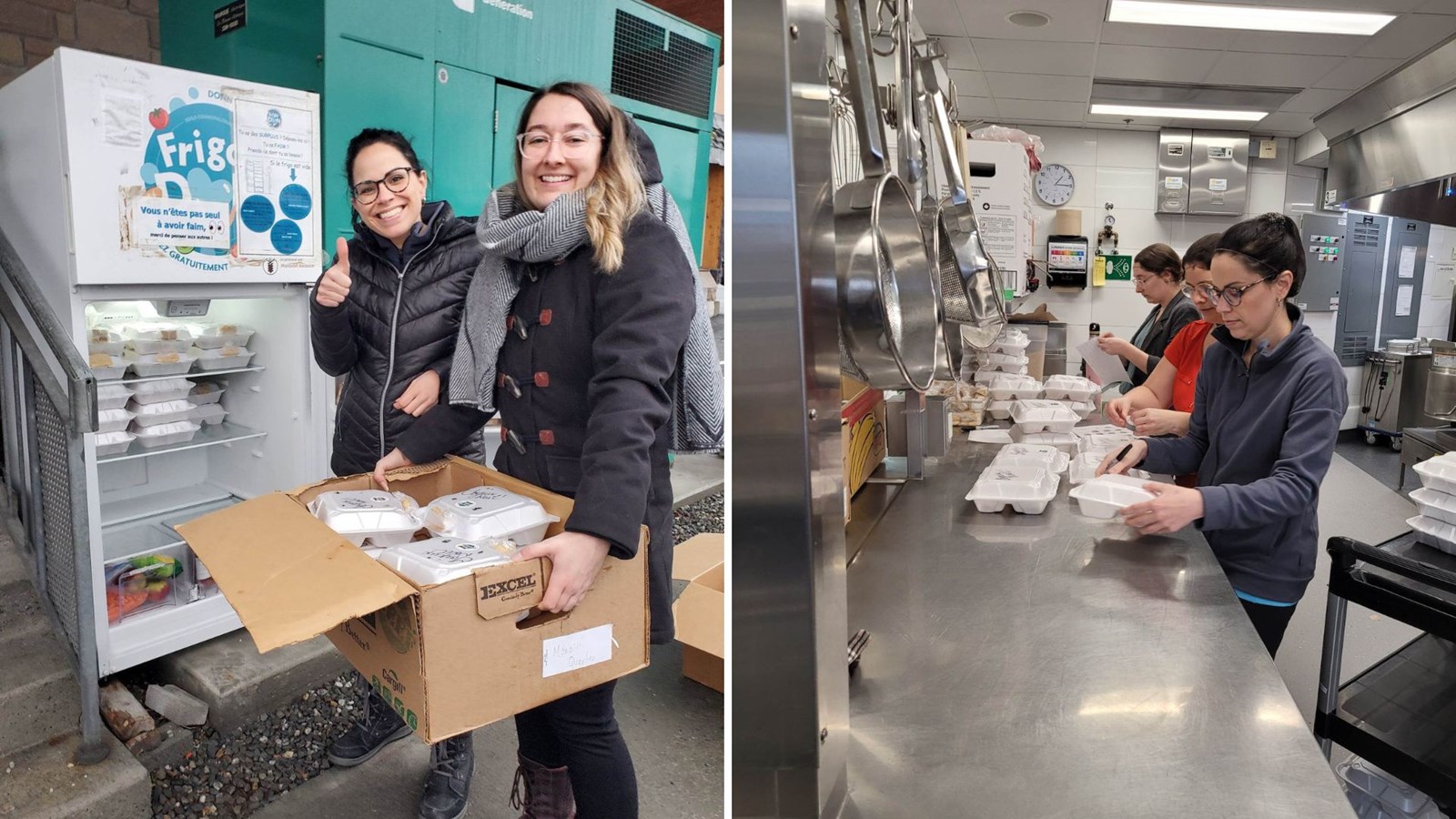 Le Manoir du Quartier prépare des plats pour les Frigos-don