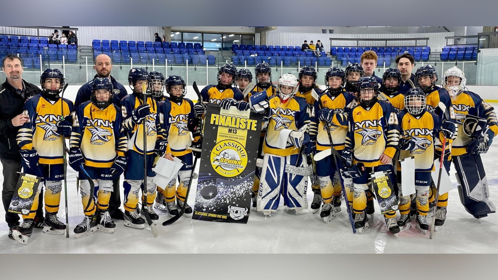 Hockey: les Lynx finalistes à la classique Sphinx 2022