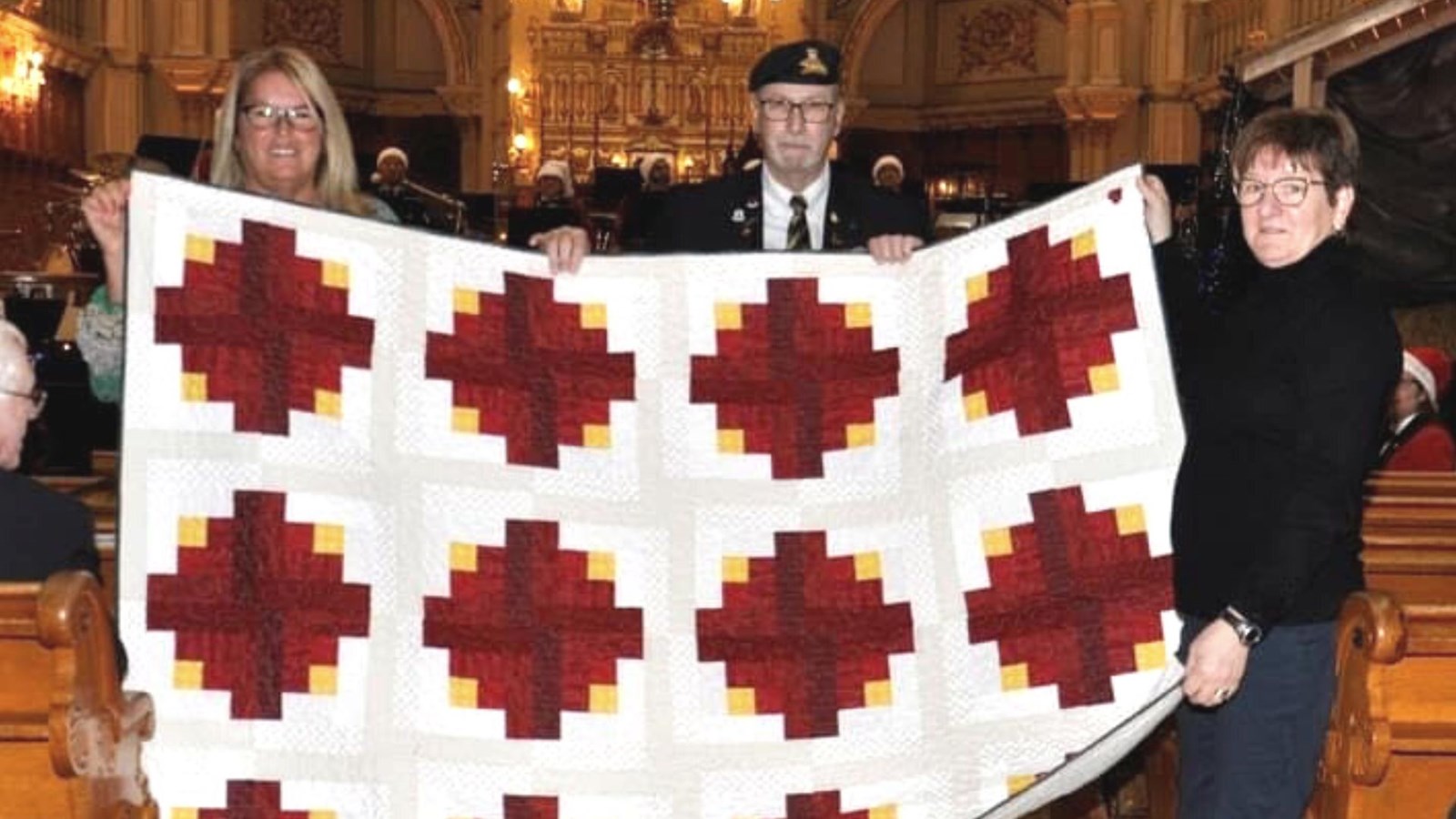 Une courtepointe de vaillance pour l’Adjudant-maître Bruno Turcotte