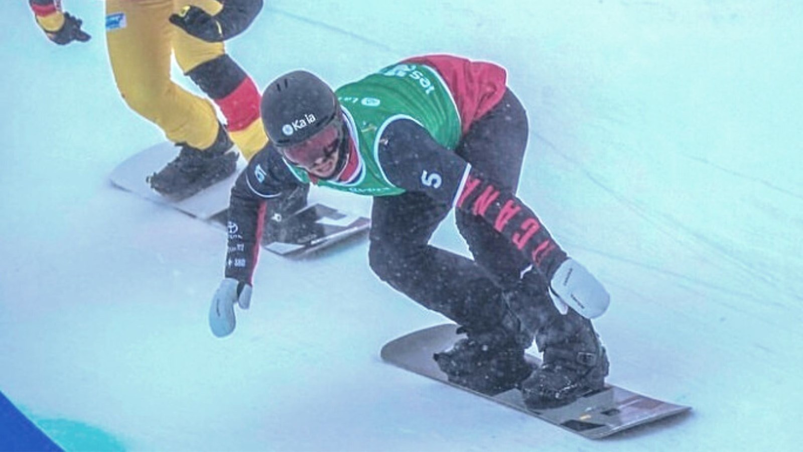 Contreperformance d'Éliot Grondin en Italie 