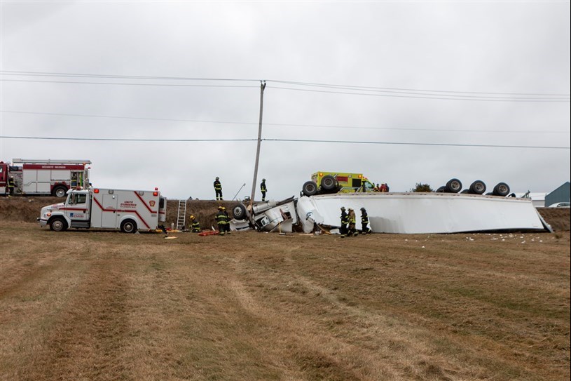 Accident à Saint-Frédéric: l'identité de la victime confirmée par la SQ