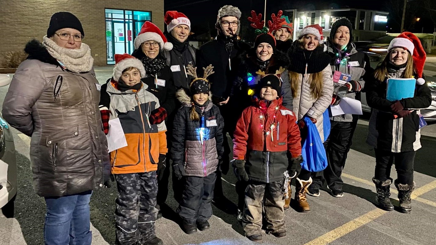 Voix-là Noël: une chorale bienveillante dans les rues de Saint-Georges