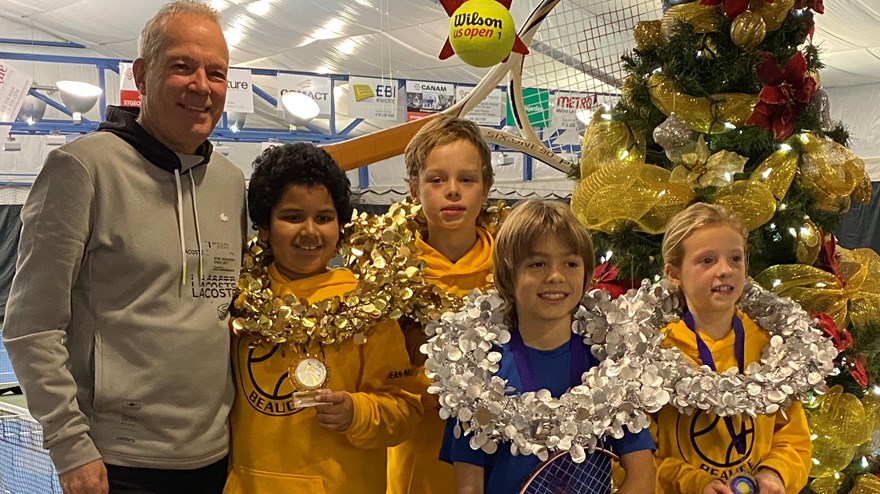 Un tournoi festif chez Tennis Beauce