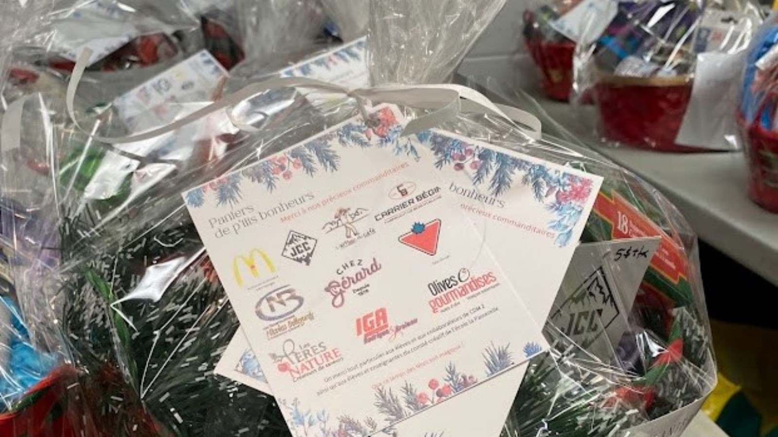 Des «paniers de p’tits  bonheurs» remis à 40 familles immigrantes