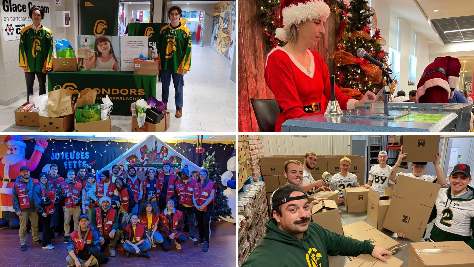 Les étudiants du CBA s'impliquent pour Noël 