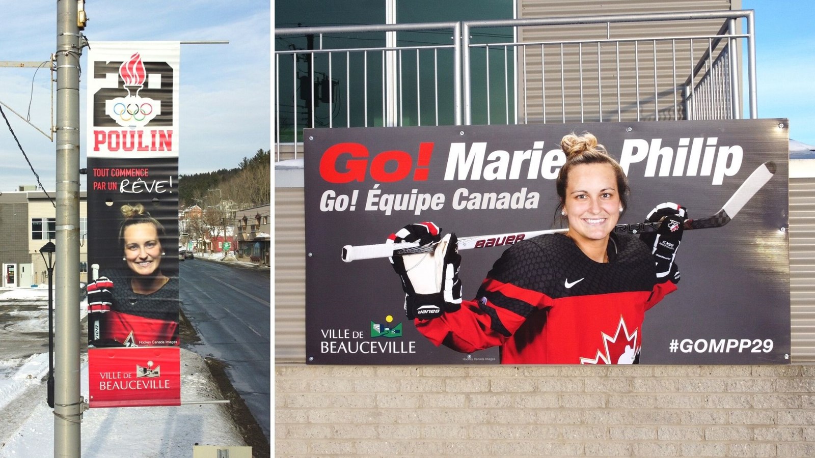 Beauceville s'affiche aux couleurs de sa capitaine!