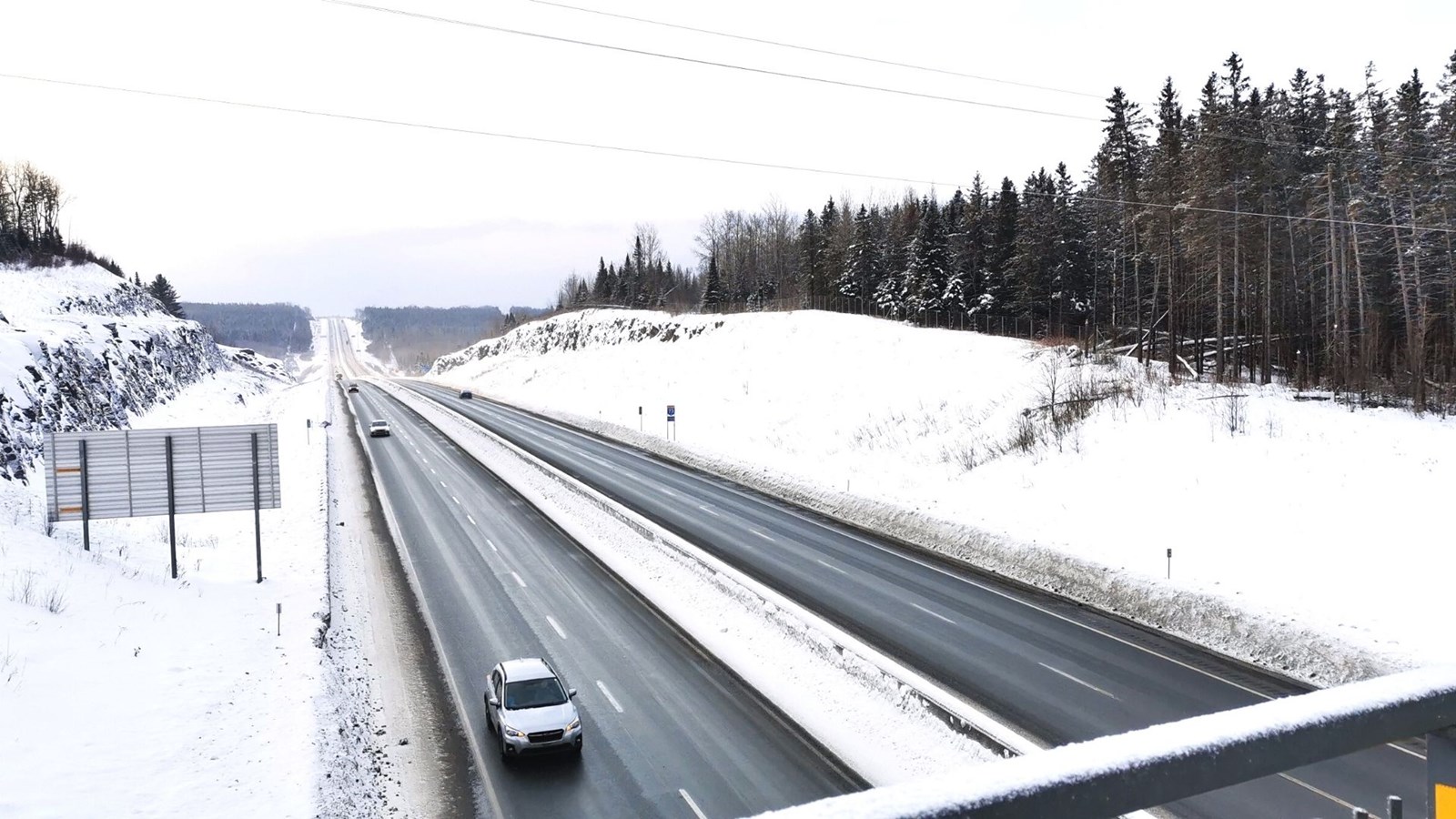 Une bordée de neige annoncée en Beauce jeudi et vendredi