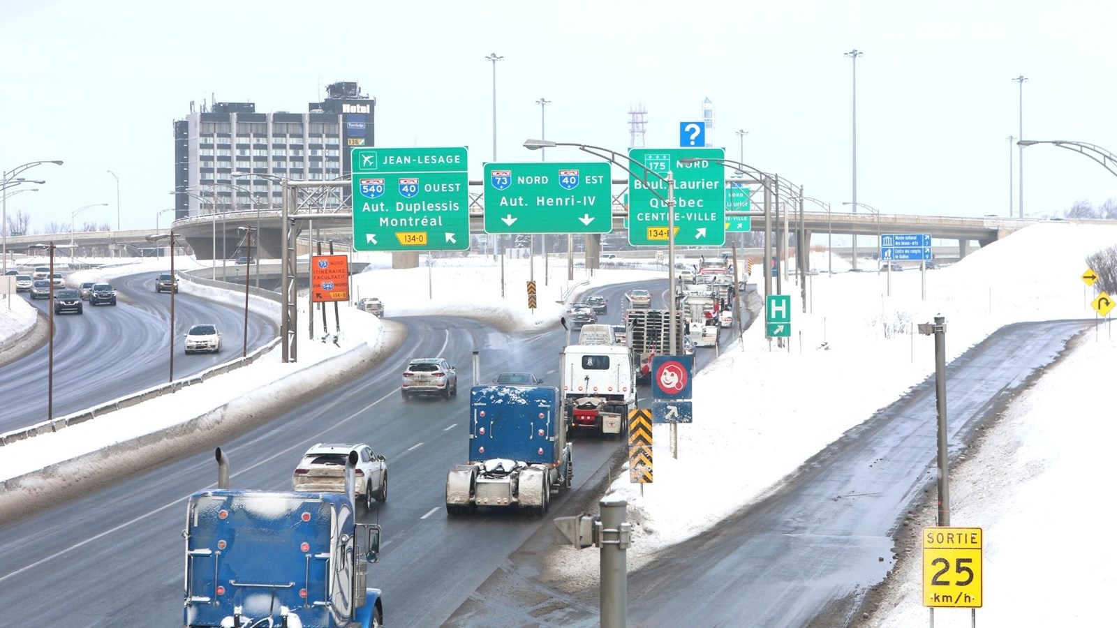 Grosse délégation beauceronne à la manif de Québec