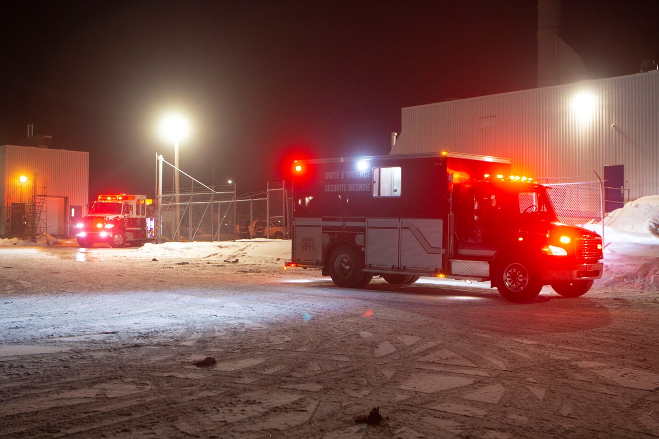 Deux interventions incendie en une soirée à l'entreprise Maax