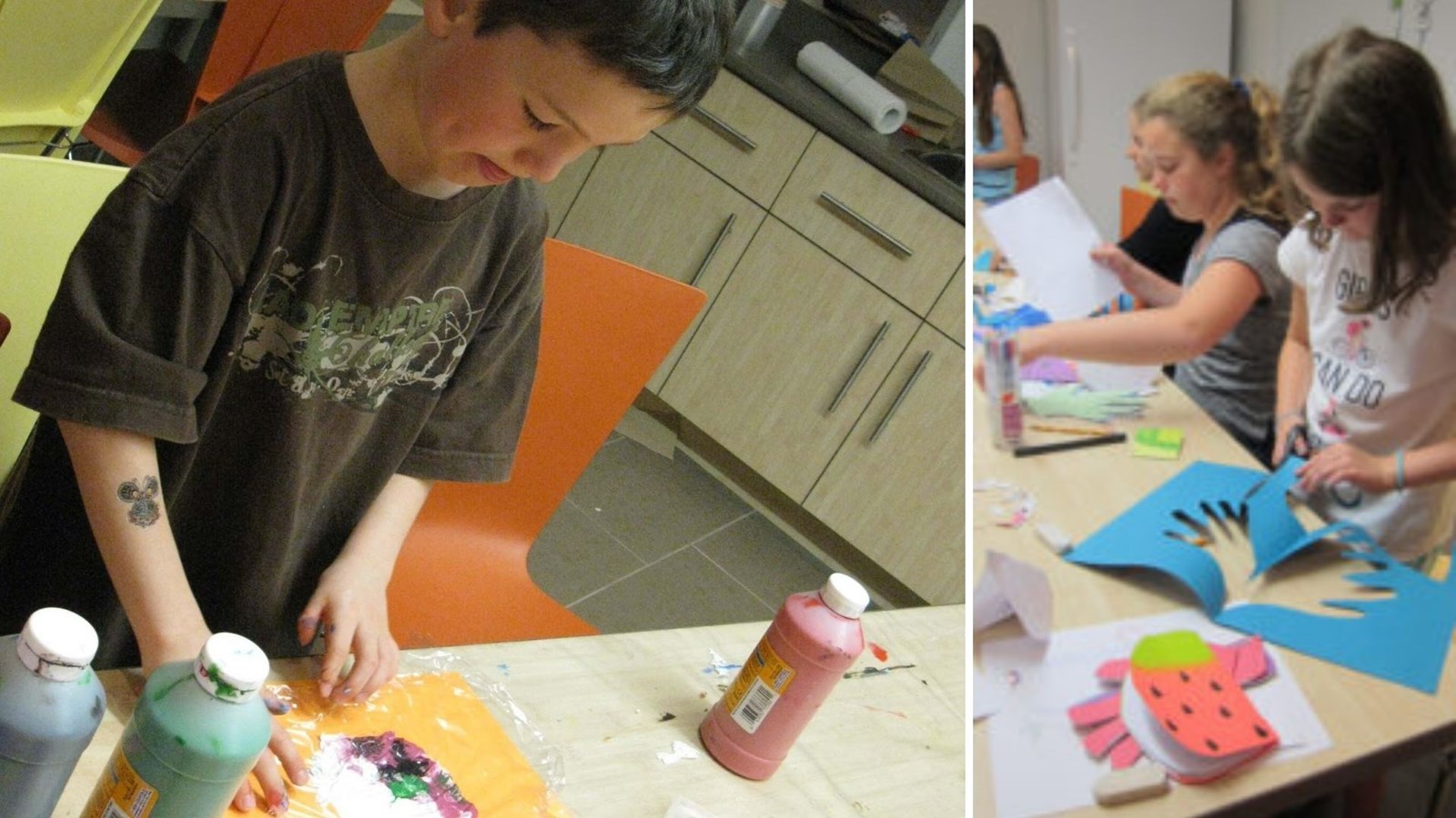 Ateliers en art pour les jeunes au Moulin La Lorraine