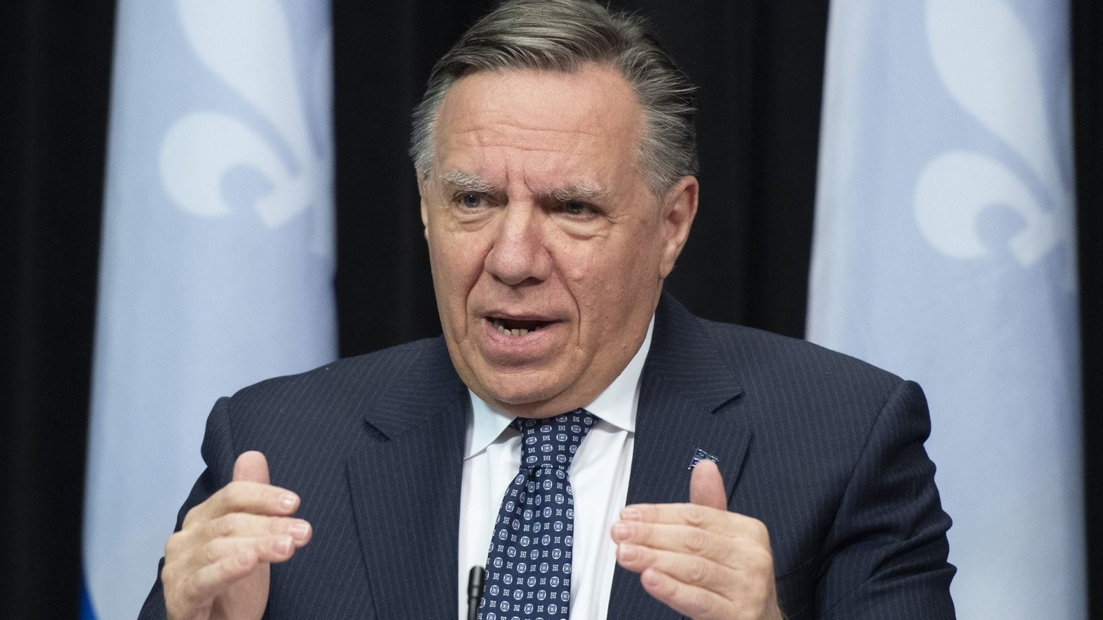 François Legault ne veut pas de loi fédérale sur les mesure d'urgence au Québec