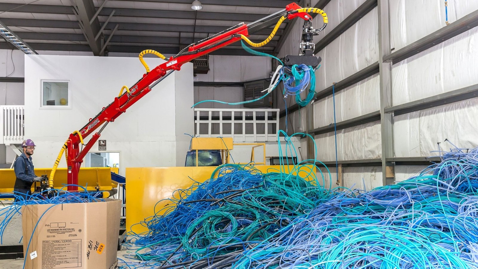 Quelque 654 tonnes de tubulure récupérées en 2021