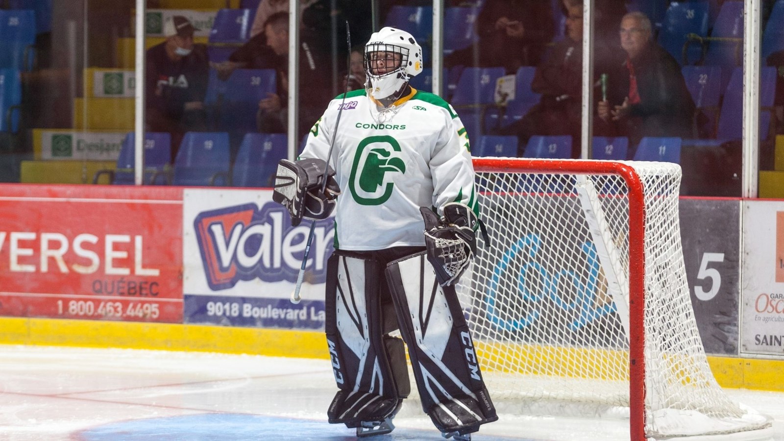Premier jeu blanc en carrière pour William Gagné