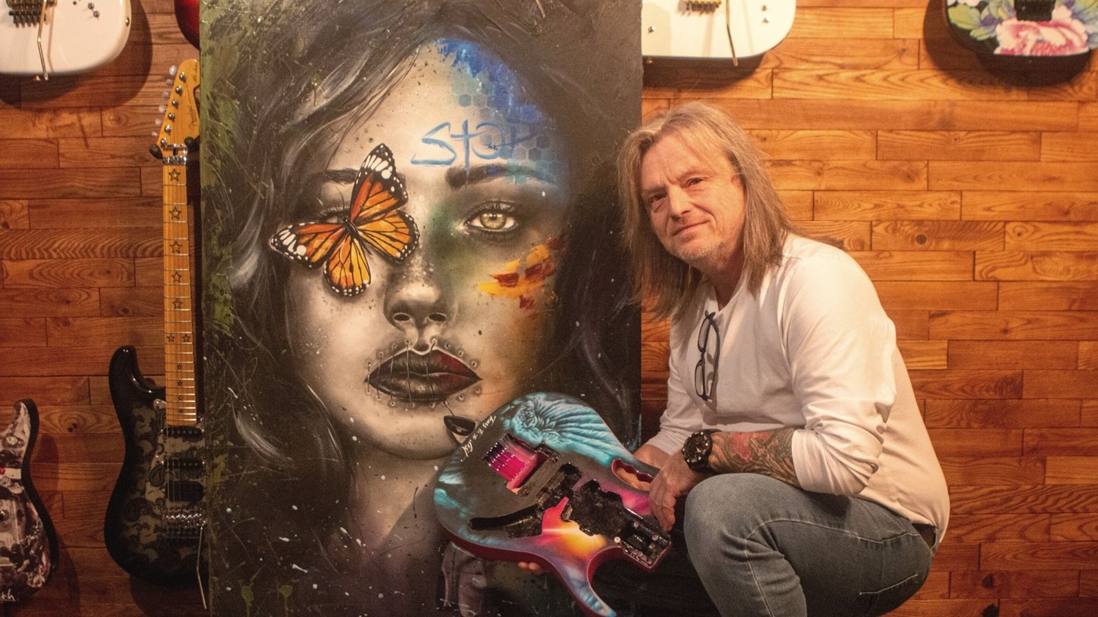 André Beaudoin pose un geste pour la vie