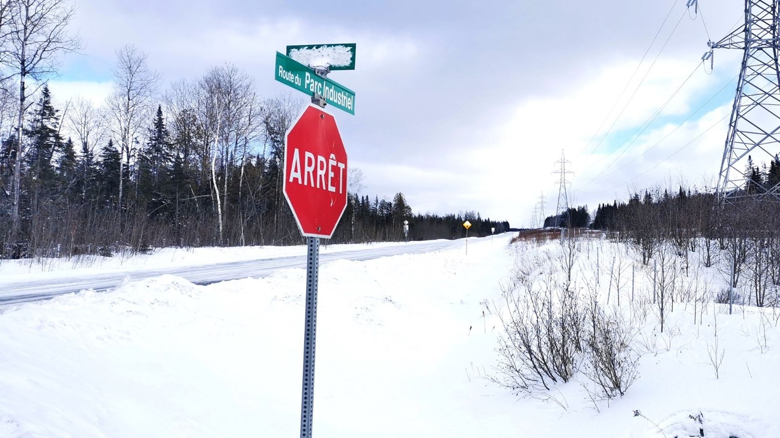 On fait du chemin à Beauceville